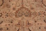 Picture of the center of Antique Persian Khorassan Rug #49631 from Nazmiyal Antique Rugs in NYC