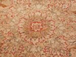 Picture of the Center of Large Antique Indian Agra Rug #48942 From Nazmiyal Antique Rugs In NYC