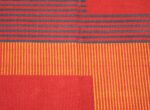 Picture of the Center of Vintage French Art Deco Kilim Rug #49930 From Nazmiyal Antique Rugs in NYC