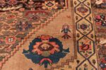 A close up Picture of Antique Persian Bidjar Sampler Rug #48628 from Nazmiyal Antique Rugs in NYC