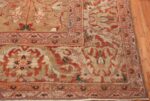 Picture of the Corner of Antique Persian Sultanabad Rug #48944 from Nazmiyal Antique Rugs in NYC