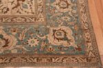 A picture of the corner of Large Antique Tabriz Persian Rug #48815 from Nazmiyal Antique Rugs in NYC