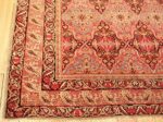 Picture of the corner of Small Antique Persian Kerman Rug #49990 From Nazmiyal Antique Rugs in NYC