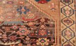 A detailed Picture of Antique Persian Bidjar Sampler Rug #48628 from Nazmiyal Antique Rugs in NYC
