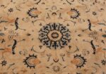 Detailed Image Of Antique Persian Kashan Carpet #50115 from Nazmiyal Antique Rugs in NYC