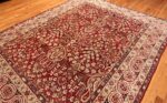 Overall Picture of Room Size Antique Persian Kerman Carpet #49900 From Nazmiyal Antique Rugs in NYC