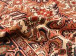 A picture of the pile Antique Persian Heriz rug #47160 from Nazmiyal Antique Rugs in NYC