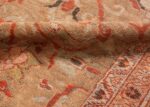 Picture of the wool The Pile Of Antique Persian Sultanabad Rug #48944 from Nazmiyal Antique Rugs in NYC
