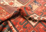 Picture of the Pile of Tribal Antique Caucasian Karachopf Rug #70049 From Nazmiyal Antique Rugs In NYC