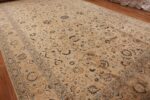 Side View Picture Of Antique Persian Kashan Carpet #50115 from Nazmiyal Antique Rugs in NYC