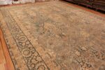 Side View Picture Of Antique Persian Kerman Rug #42703 from Nazmiyal Antique Rugs in NYC