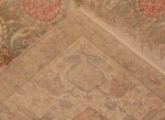 Picture of the Weave Of Antique Silk Turkish Kayseri Shabby Chic Rug #48938 From Nazmiyal Antique Rugs In NYC