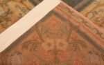 Picture of the Weave of Antique Spanish Savonnerie Carpet #49845 from Nazmiyal Antique Rugs in NYC