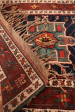 Back detail Northwest Persian runner rug 70040 by Nazmiyal