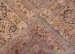 Back Light Blue Antique Persian Khorassan rug 70001 by Nazmiyal