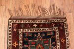 Detail border of the Northwest Persian runner rug 70040 by Nazmiyal