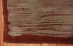 A border picture of the vintage surrealist french art deco rug #50737 from Nazmiyal Antique Rugs NYC
