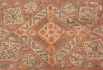 Center Antique Kaitag Embroidery Dagestan rug 70087 by Nazmiyal