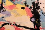 A detailed picture of the vintage Swedish Robert Jacobsen Ege Rug #7077 from Nazmiyal Antique Rugs NYC