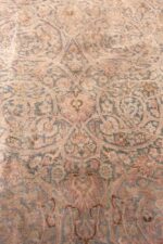 Field Light Blue Antique Persian Khorassan rug 70001 by Nazmiyal