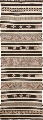 Flat Woven Vintage Moroccan KIlim Rug #45379 from Nazmiyal Antique Rugs NYC