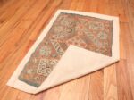 Back and front Antique Kaitag Embroidery Dagestan rug 70087 by Nazmiyal