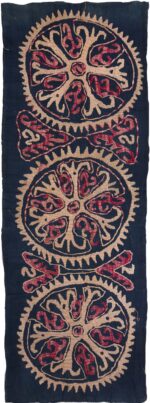 Full view 19th Century Dagestan Kaitag Embroidery 70083 by Nazmiyal