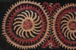 Left part Antique Kaitag Dagestan embroidery 70085 by Nazmiyal