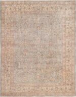 Picture of Light Blue Antique Persian Khorassan Rug #70001 from Nazmiyal Antique Rugs in NYC