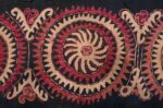 Center part Antique Dagestan Kaitag embroidery 70084 by Nazmiyal