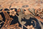 A pile picture of the large vase design antique persian kerman rug #50701 from Nazmiyal Antique Rugs NYC