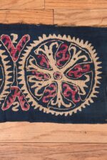 Right part 19th century Kaitag Dagestan embroidery rug 70083 by Nazmiyal