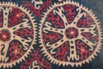 Right part Antique Kaitag embroidery Dagestan rug 70086 by Nazmiyal