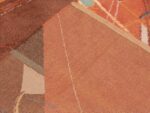 Picture of the weave of the Image of the weave of the Vintage Miles Davis Jazz Scene Art Rug 70066
