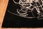 Corner Vintage art rug designed by Asger Oluf Jorn 70073 from Nazmiyal Antique rugs collection