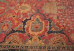 Detail Antique Persian Isfahan rug 70046 by Nazmiyal