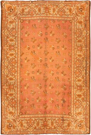 Full view Antique Irish Donegal Carpet 909 by Nazmiyal