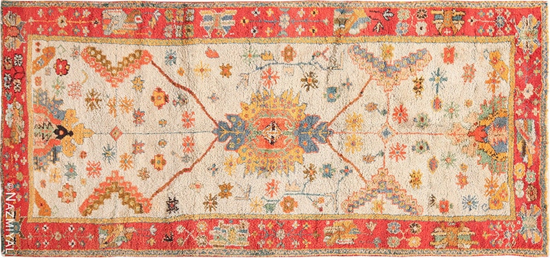 Images Of Antique Turkish Oushak Rug #49834 Images Of Antique Turkish Oushak Rug #49834 From Nazmiyal Antique Rugs in NYC