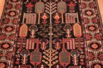 Background Antique Persian Bakhtiari rug 70125 by Nazmiyal