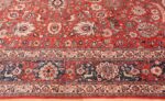 Border Antique floral Persian Tehran rug 70135 by Nazmiyal