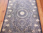 Center Fine Persian silk Qum rug 70117 by Nazmiyal