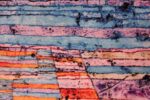 Close-up impressive Modern Paul Klee rug 70149 by Nazmiyal