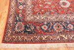 Corner Antique floral Persian Tehran rug 70135 by Nazmiyal