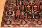 Corner Antique Persian Bakhtiari rug 70125 by Nazmiyal