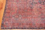 Corner Antique Persian Kerman rug 70094 by Nazmiyal