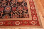 Corner Antique Persian Serab rug 70133 by Nazmiyal