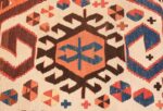 Detail Antique Turkish Konya Kilim Rug 70121 by Nazmiyal