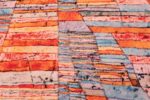 Detail impressive Modern Paul Klee rug 70149 by Nazmiyal