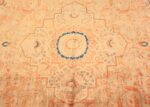 Field Large Antique Silk Tabriz Haji Jalili rug 49453 by Nazmiyal