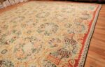 Full Antique Floral Romanian Bessarabian Kilim rug 70101 by Nazmiyal